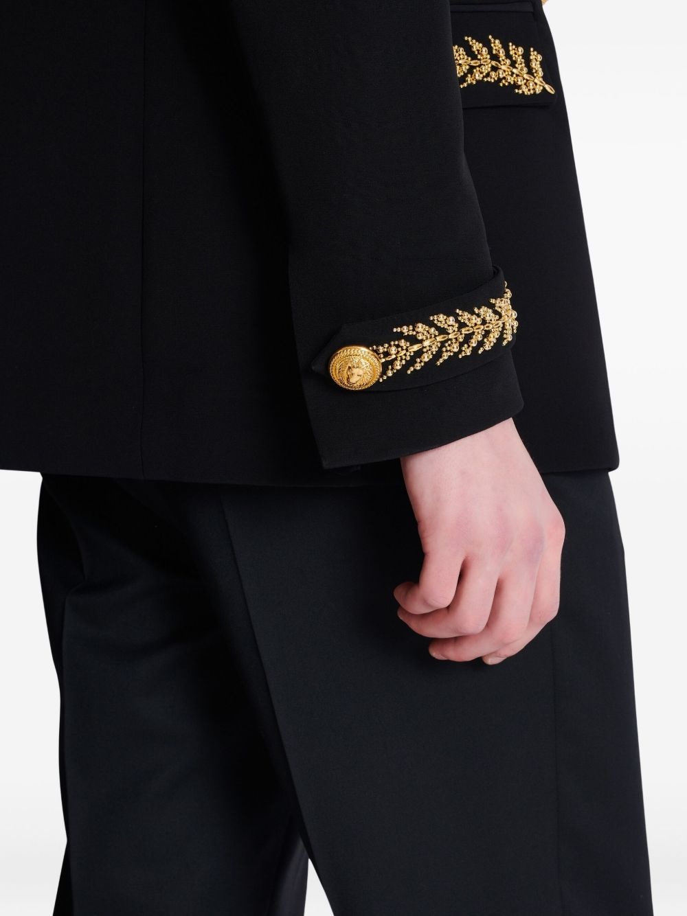 embroidered jacket - 7