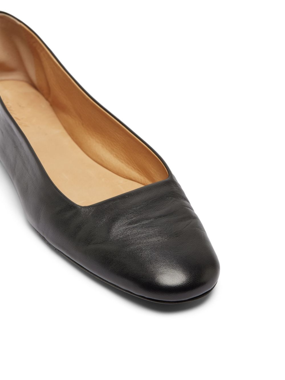 leather ballet flats - 4