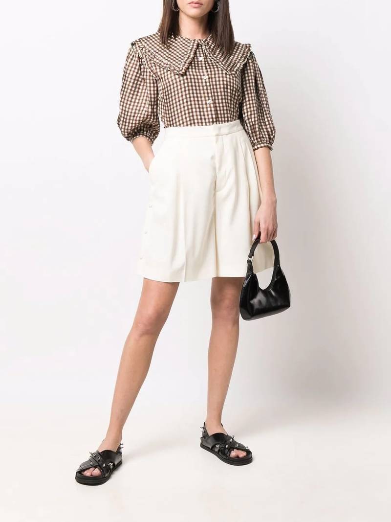 REDValentino high-waisted tailored shorts outlook