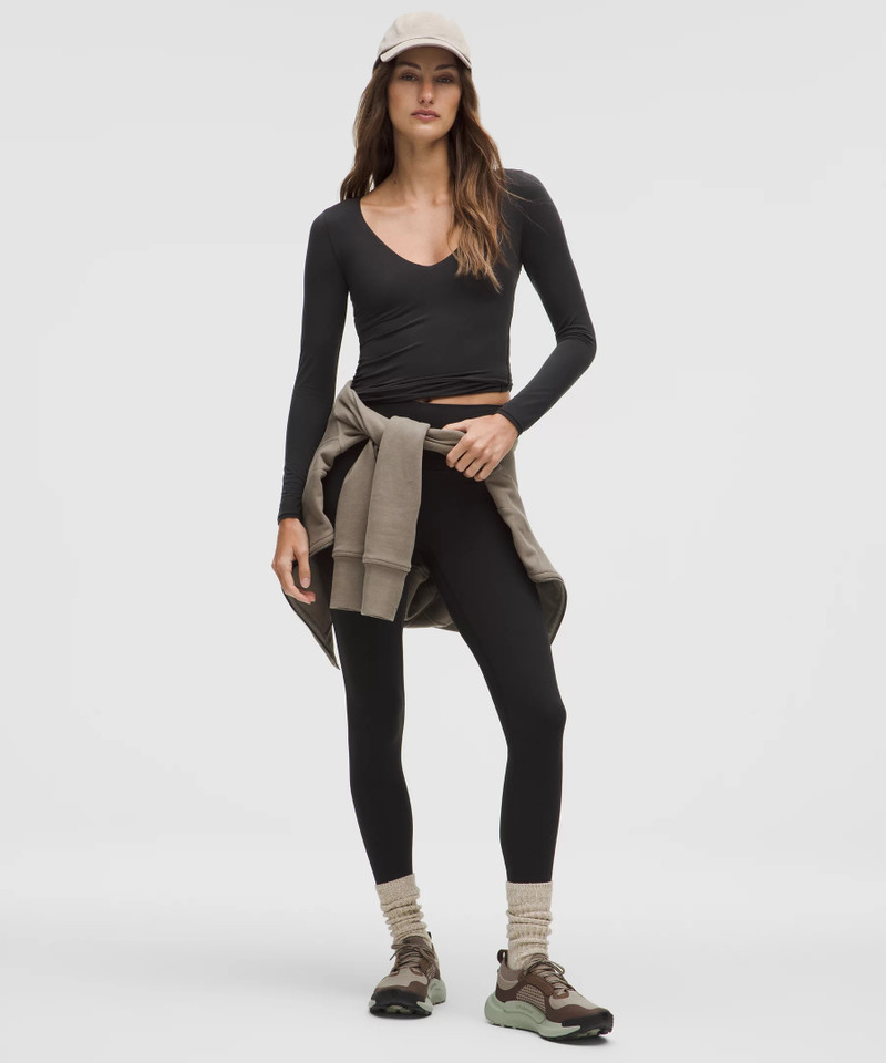 lululemon Wundermost Ultra-Soft Nulu V-Neck Long-Sleeve Shirt outlook