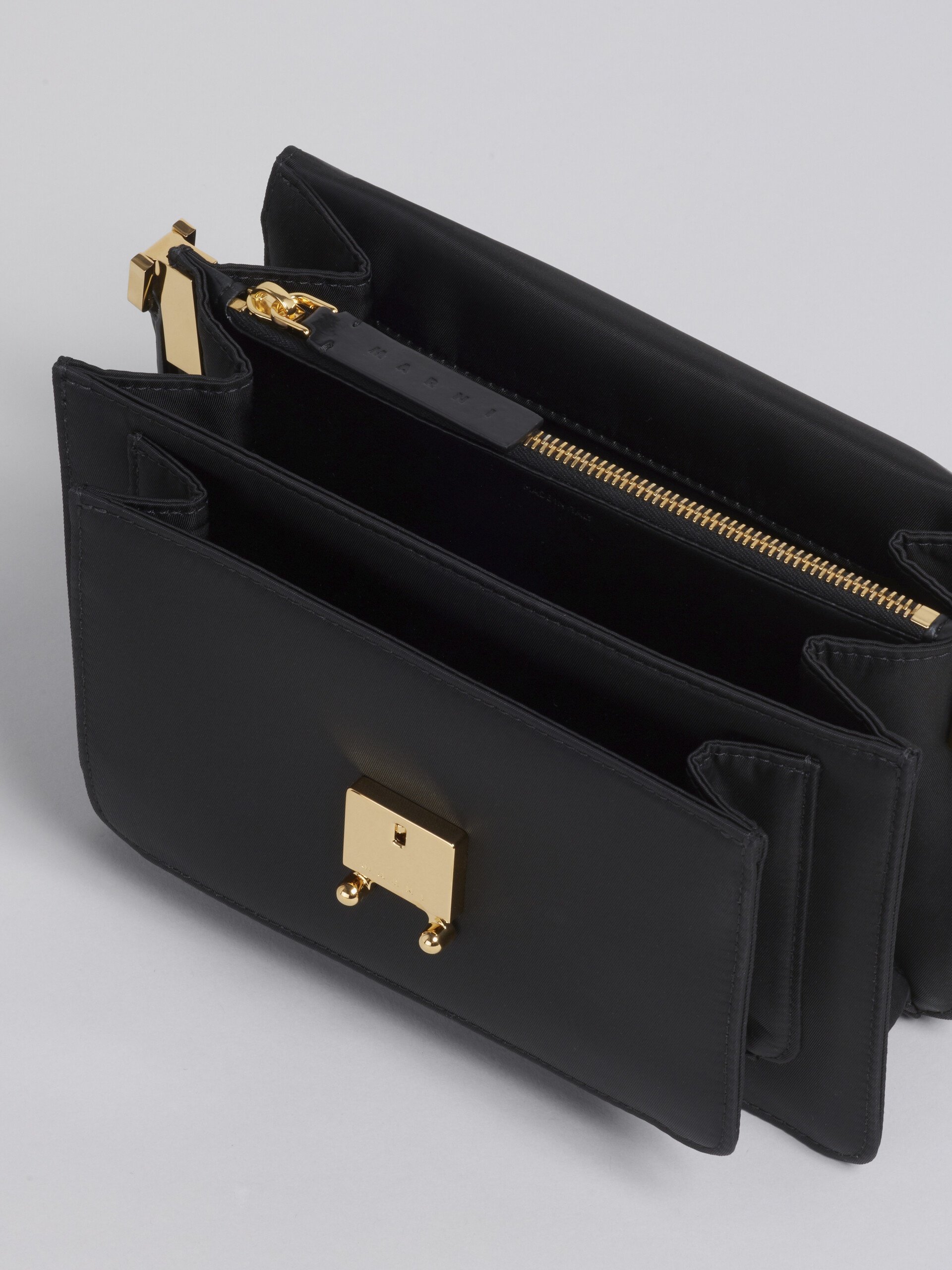 TRUNK LIGHT MEDIUM BAG IN BLACK NYLON - 3