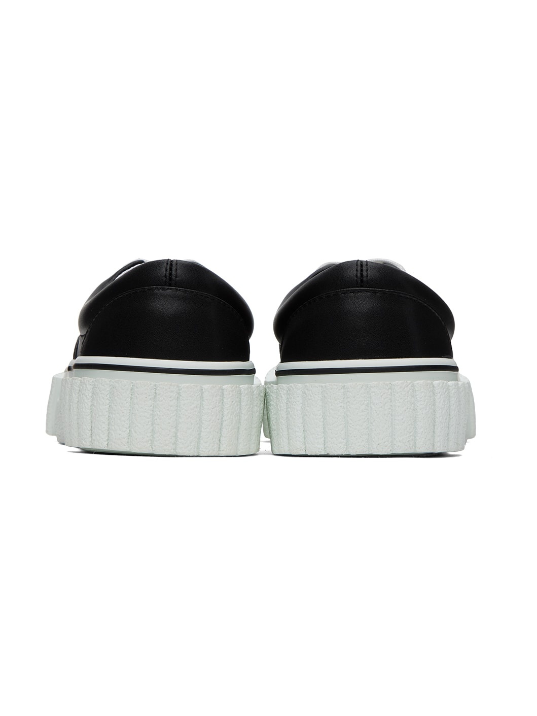 Black Rubber Sole SB Sneakers - 4