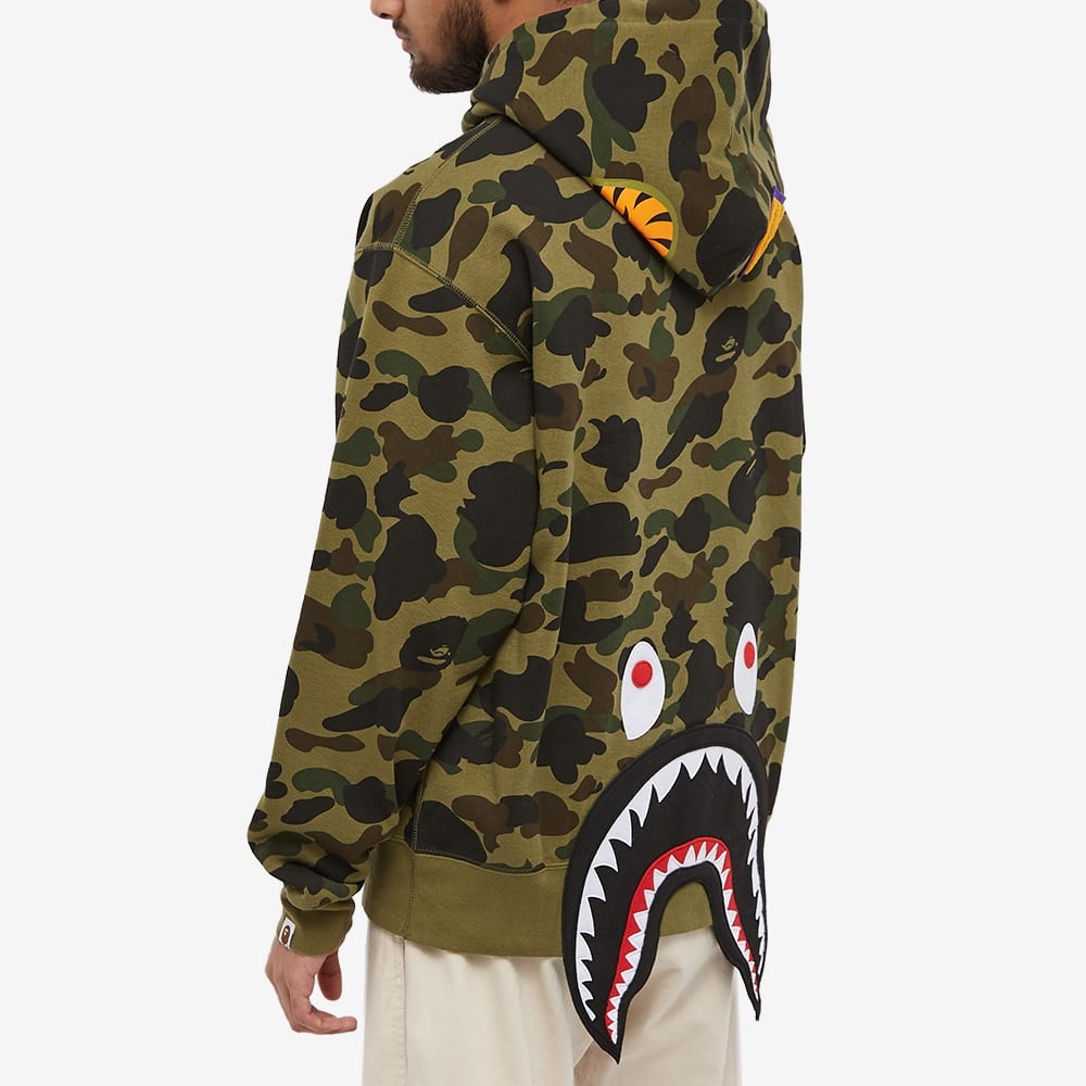 A Bathing Ape 1st Camo Shark Relaxed Fit Pullover Hoody - 3