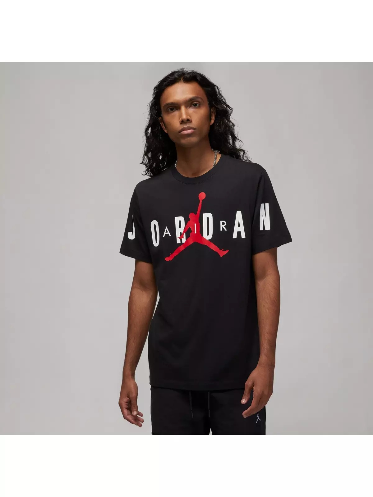 Men's Air T-Shirt-Black/White - 4
