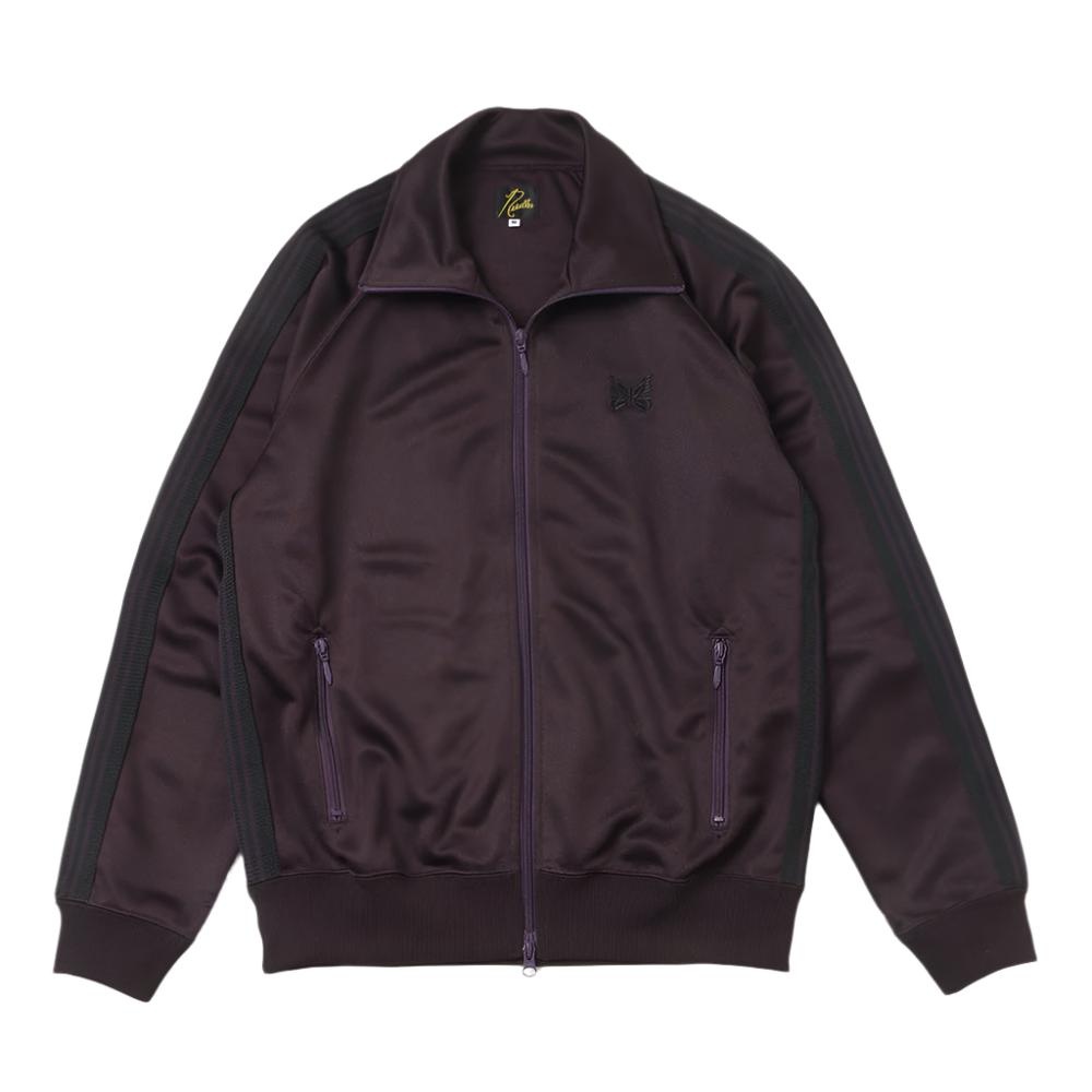 NEEDLES TRACK JACKET - POLY SMOOTH (DARK PURPLE) - 1