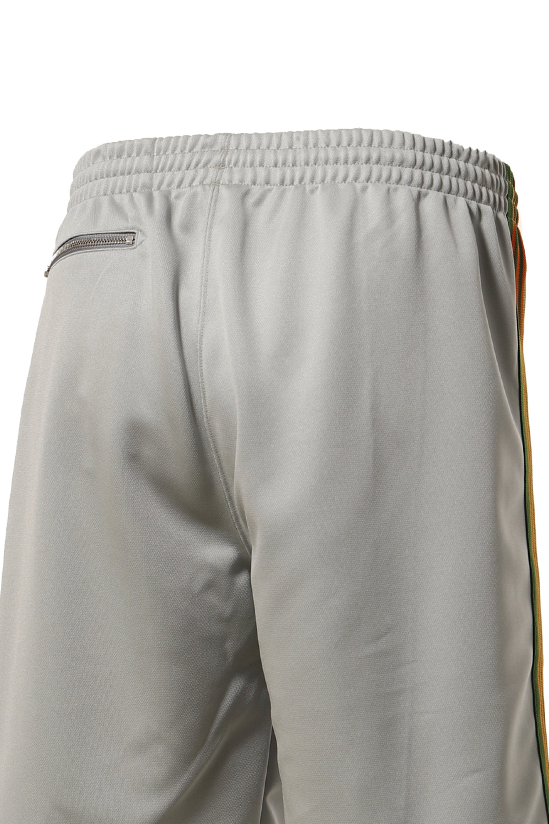NEEDLES TRACK SHORT - POLY SMOOTH(EXCLUSIVE) / GRY | REVERSIBLE