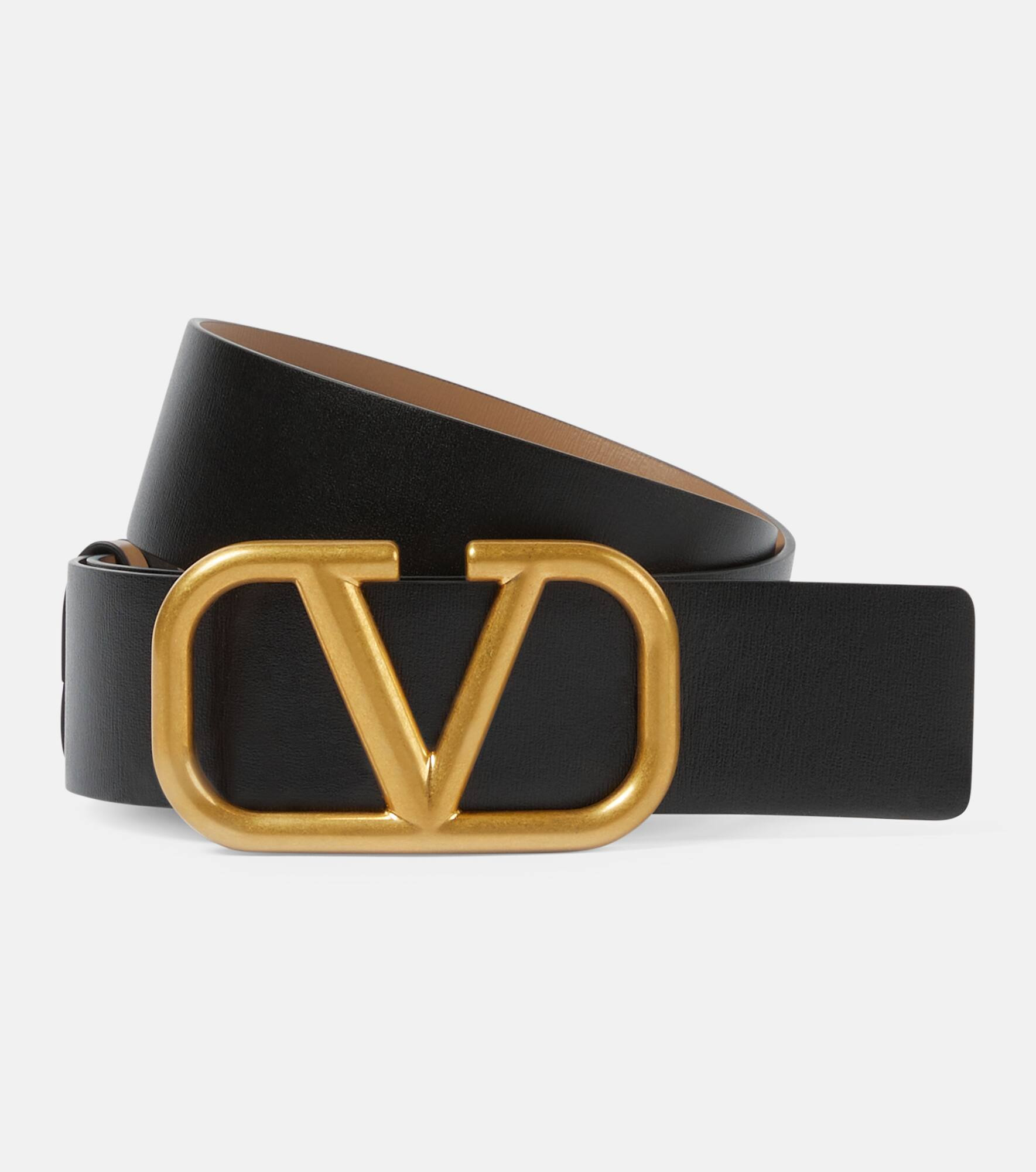 VLogo Signature 40 reversible leather belt - 5
