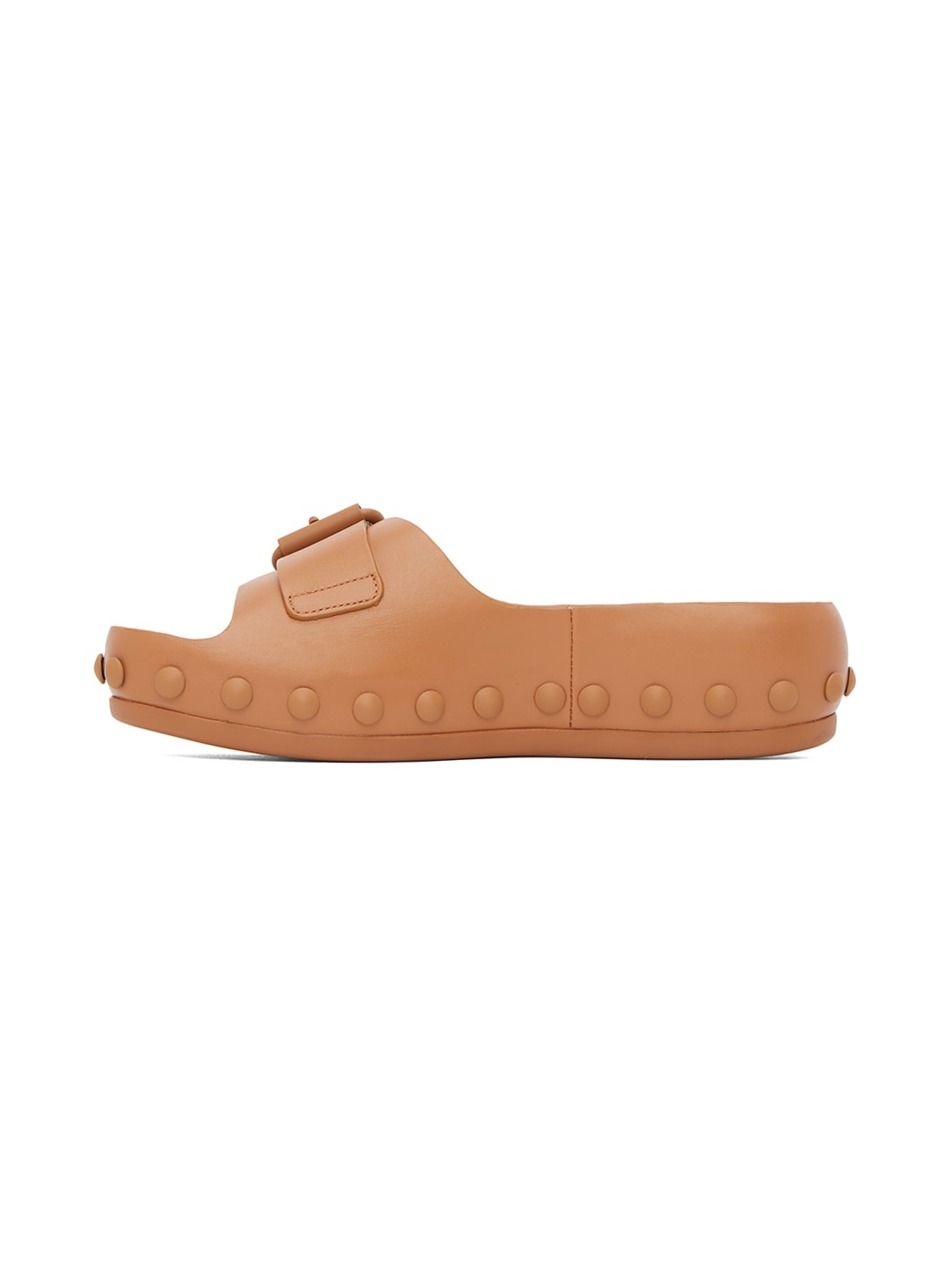 Tan Natacha Ramsay Levi Edition Studded One Sandal - 3