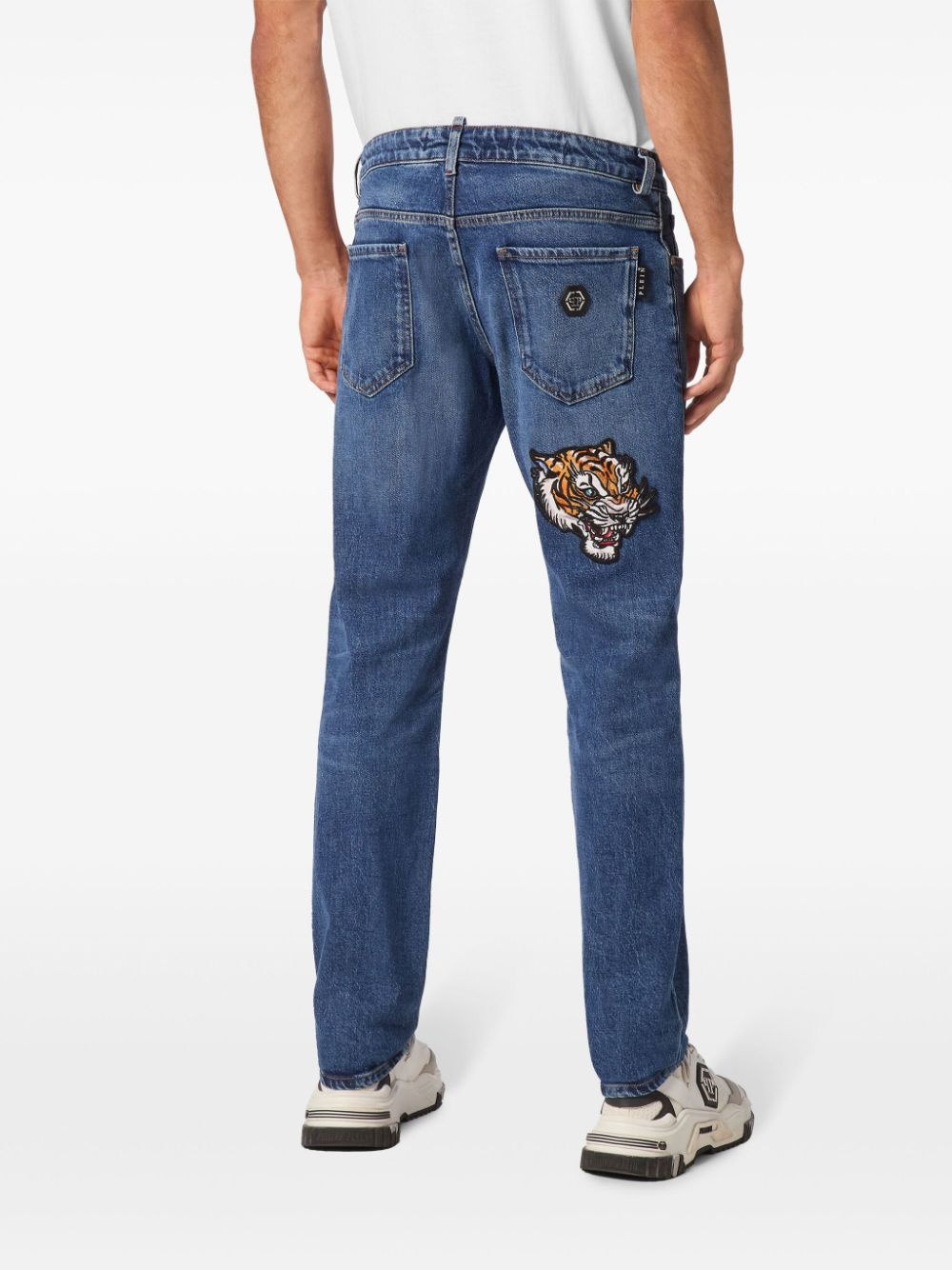 Tattoo Super straight-cut jeans - 4