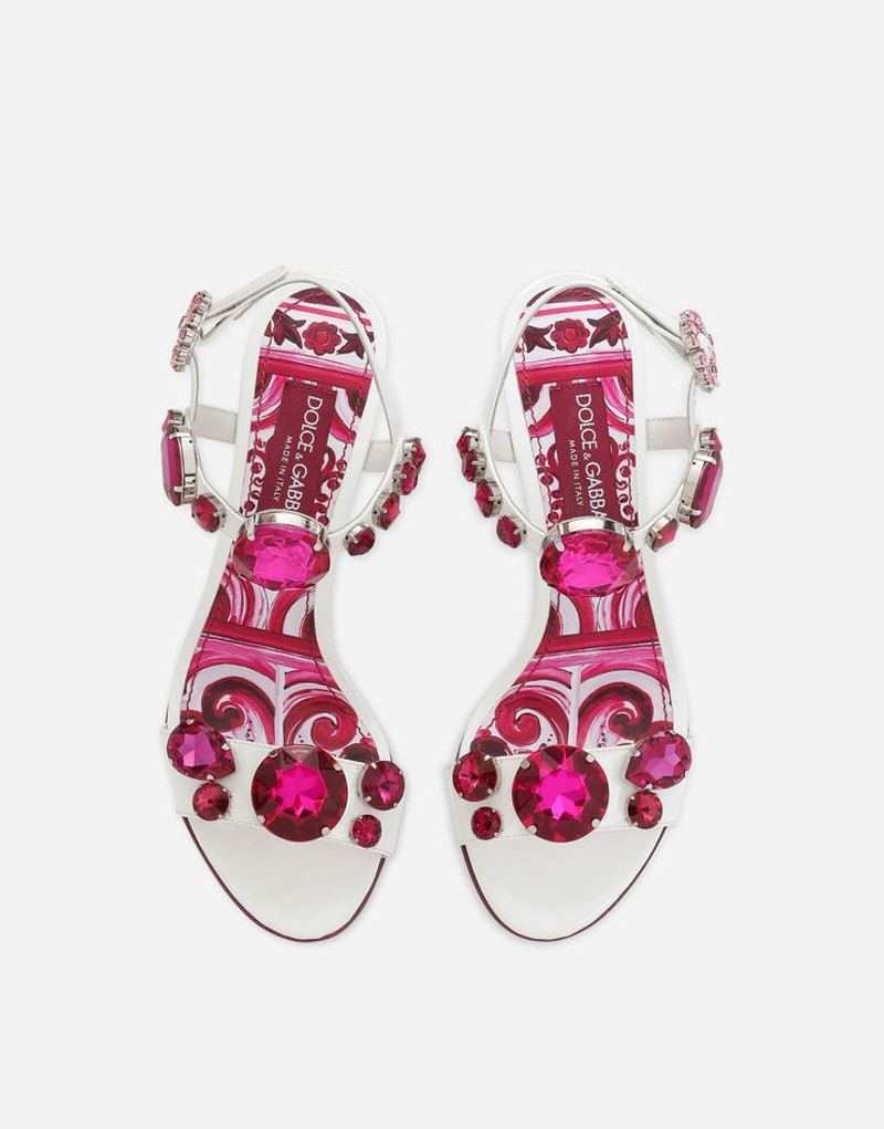 Patent leather sandals 4