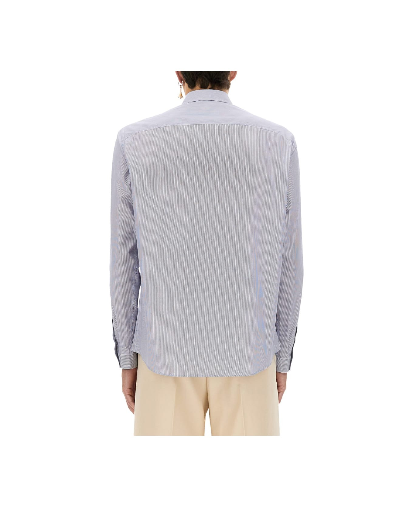 Striped Cotton Shirt - 3