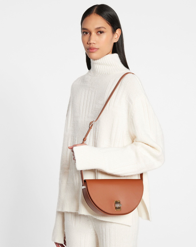 Lanvin HAPPYMOON LEATHER CROSSBODY BAG MM outlook