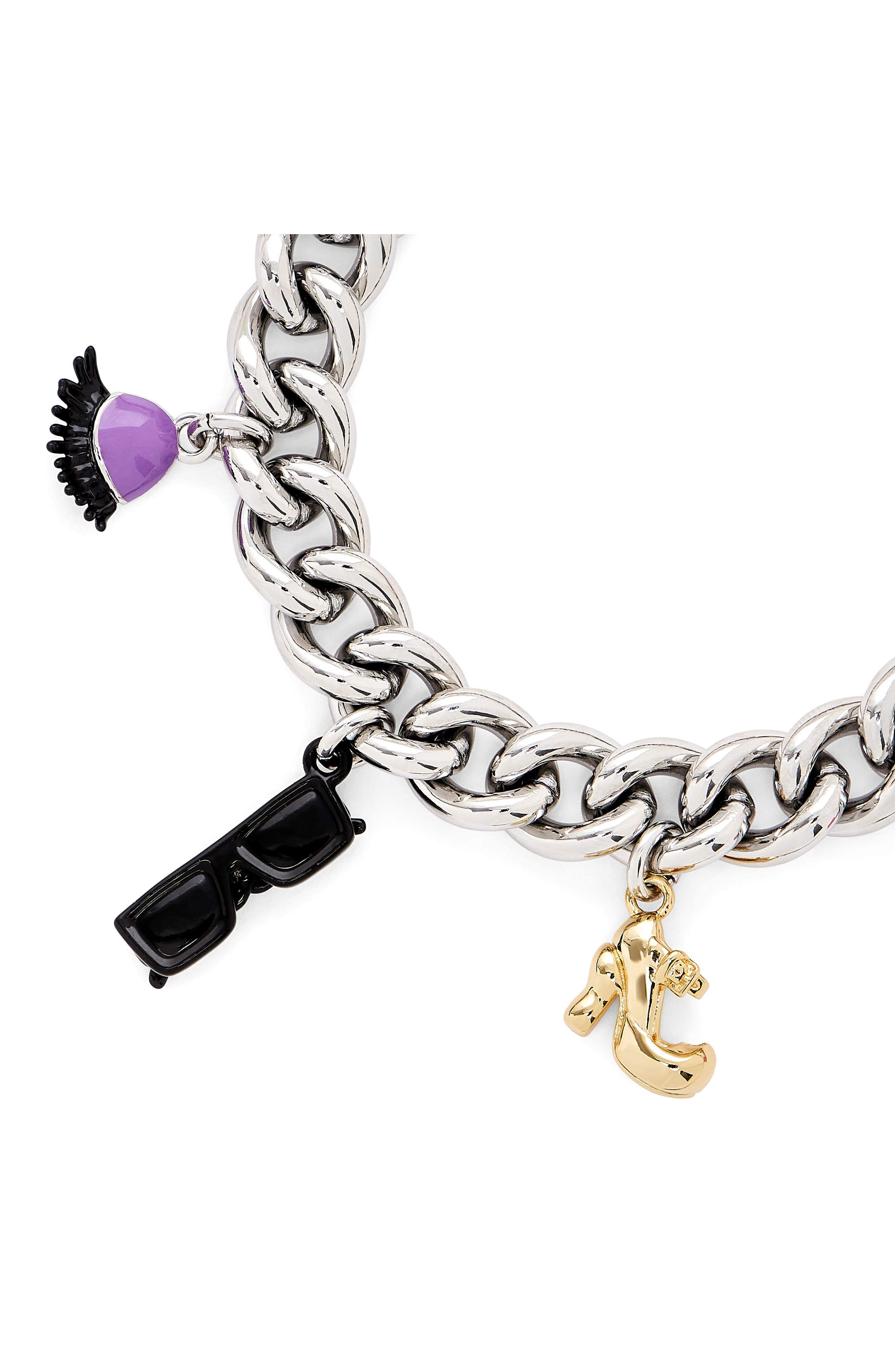 Marc Jacobs Dollhouse Charm Bracelet in Silver/multi at Nordstrom - 3
