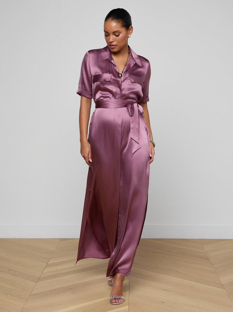 Klement Silk Shirt Dress 3