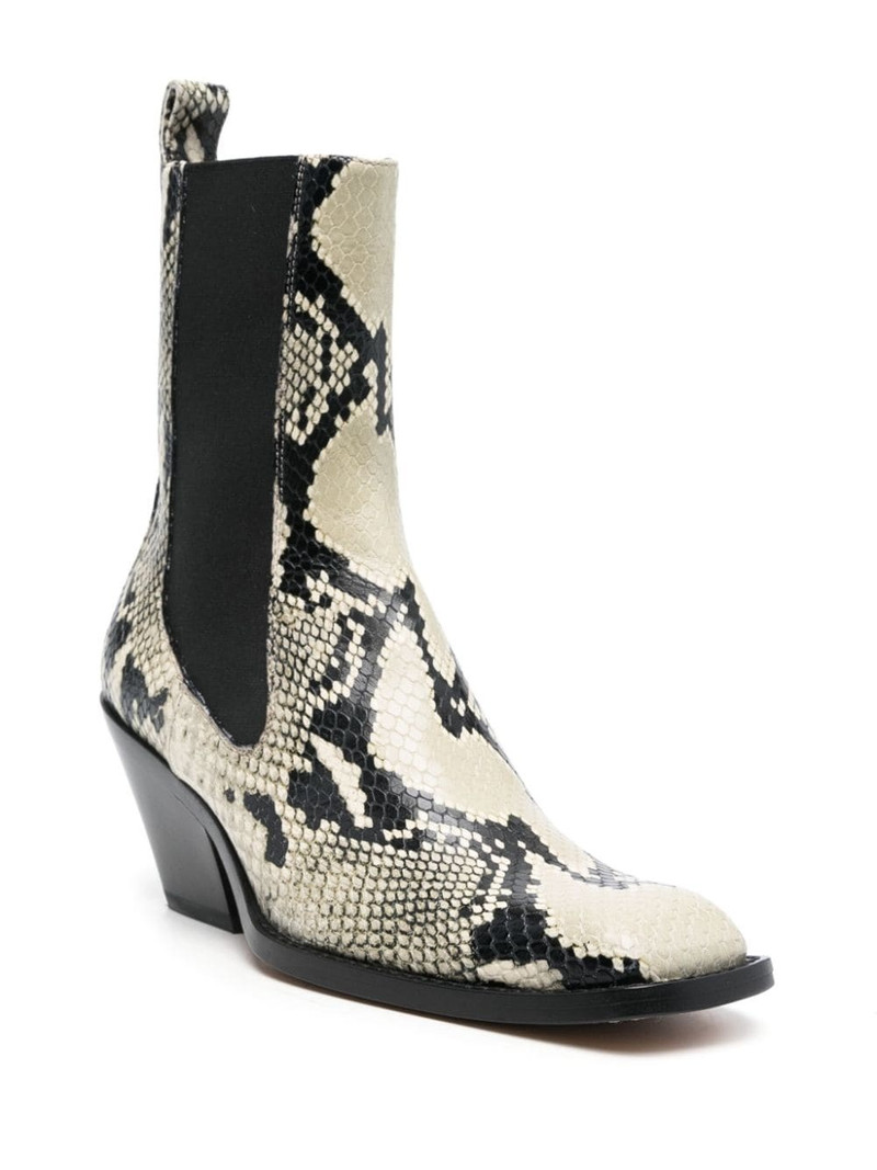 KHAITE 60mm Austin Chelsea boots outlook