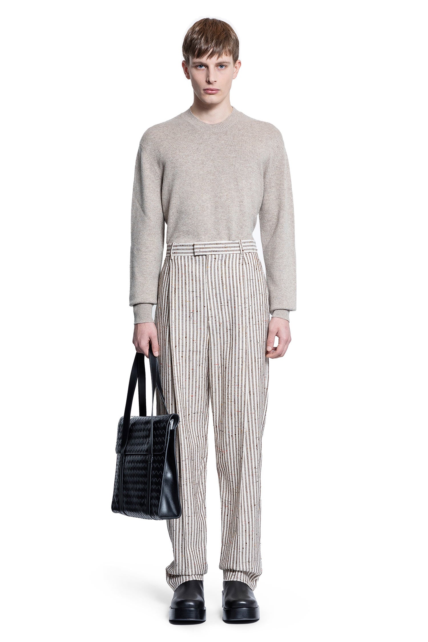 Subtle-Stripe-Wool-Trousers - 5