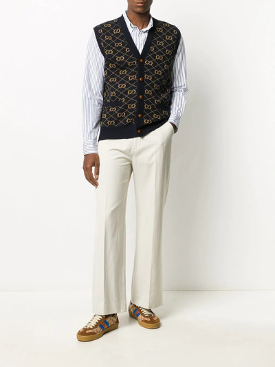 GUCCI GG sweater vest outlook