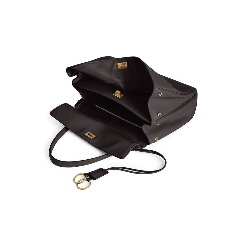 Women's Rodeo Medium Handbag in Espresso 5