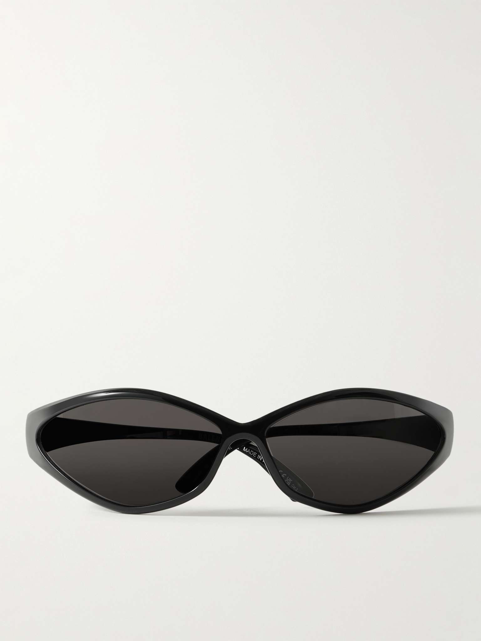 Oval-Frame Acetate Sunglasses - 1