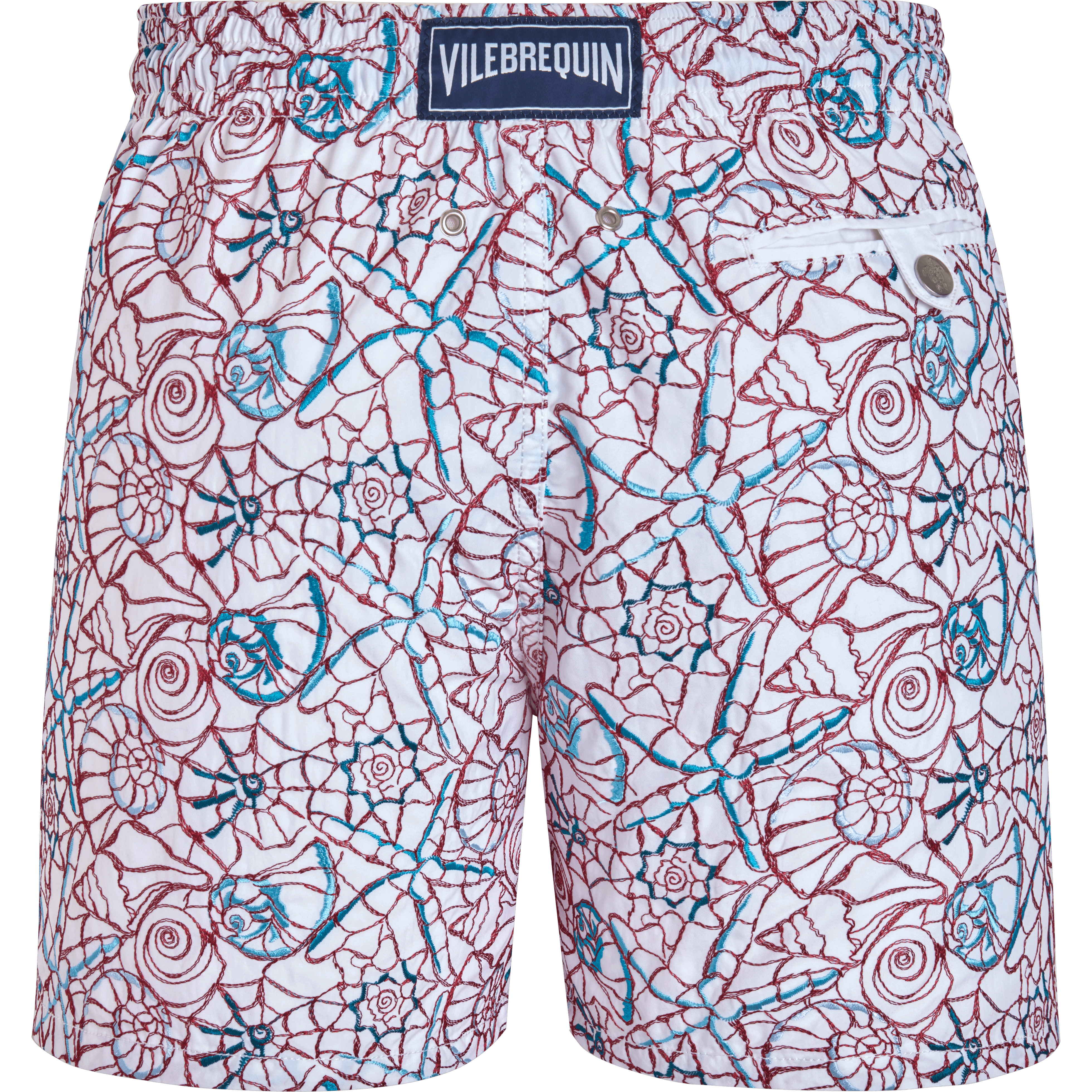 Men Swim Shorts Embroidered Noumea Sea - Limited Edition - 2