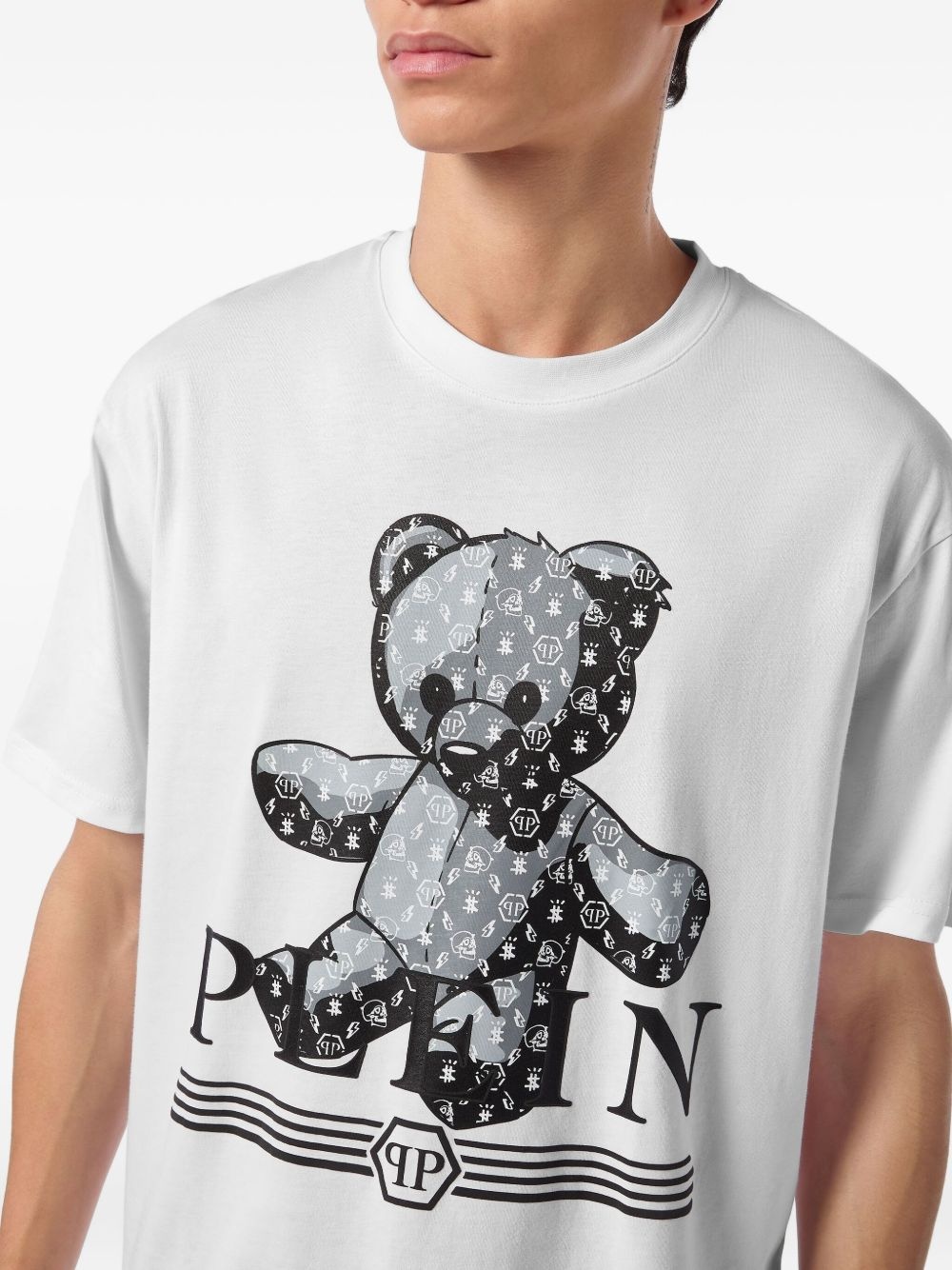Teddy monogram t-shirt - 4