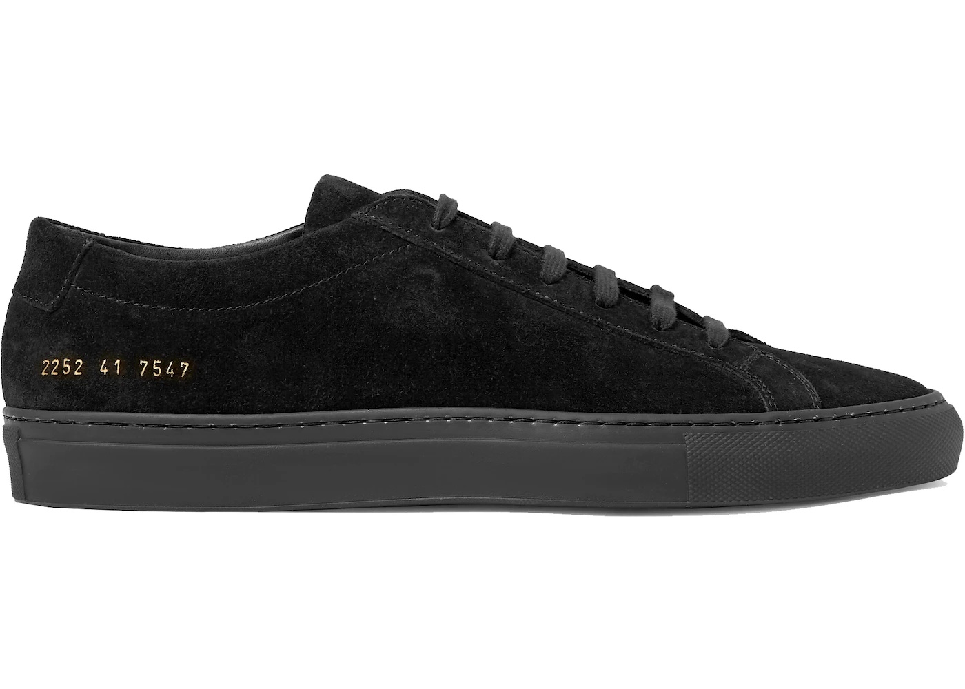 Common Projects Original Achilles Suede Black - 1