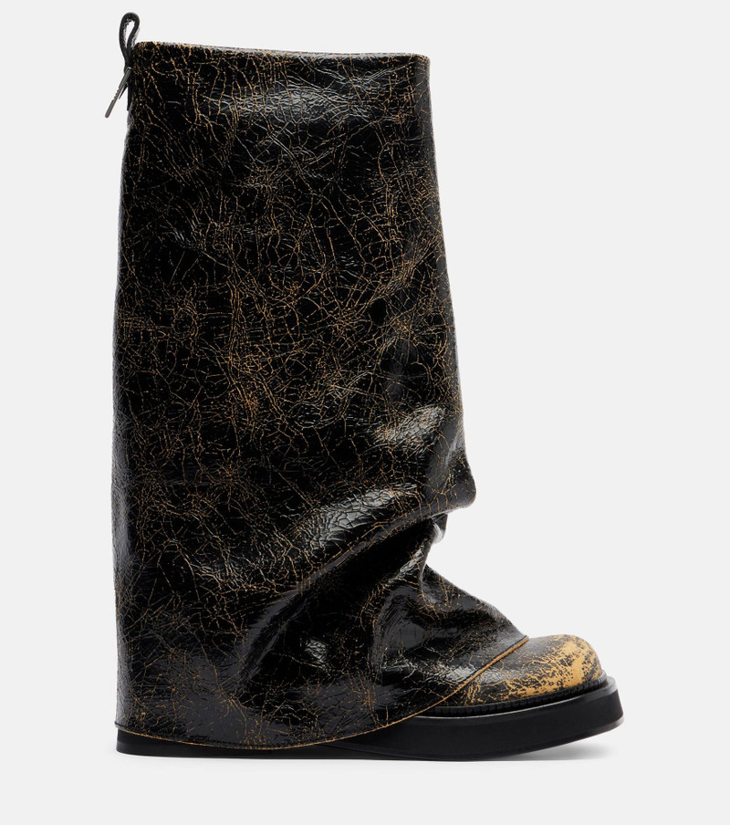 Robin leather knee-high boots 4