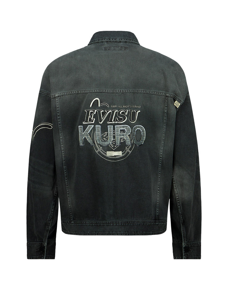 Multi-Pocket Zip-up Denim Jacket 12