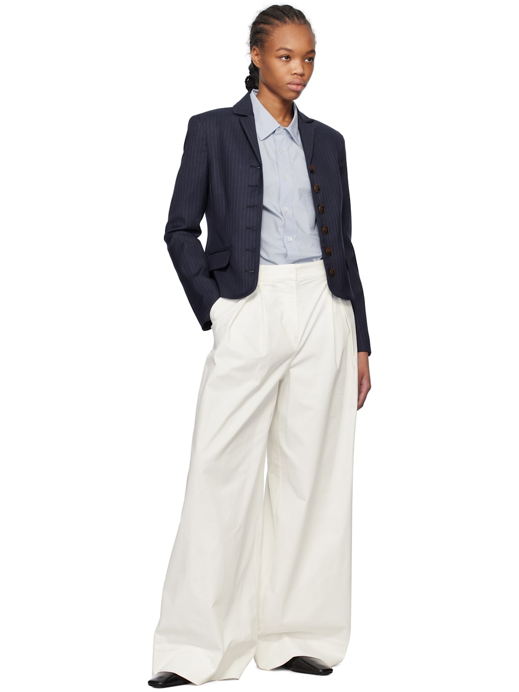 Navy Denver Mini Blazer - 4