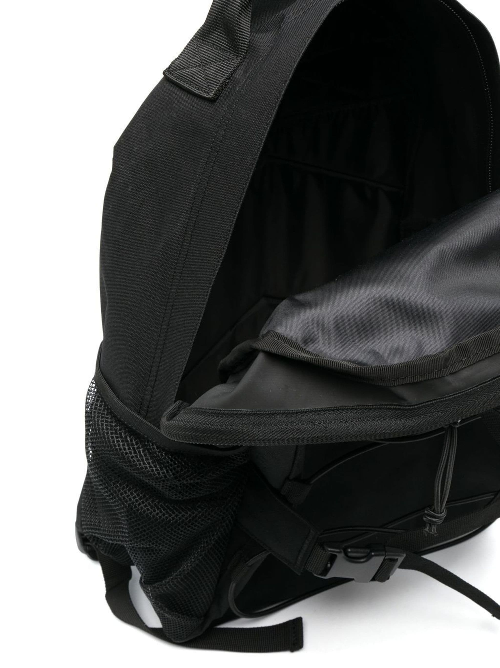 logo-patch zip-up backpack - 5