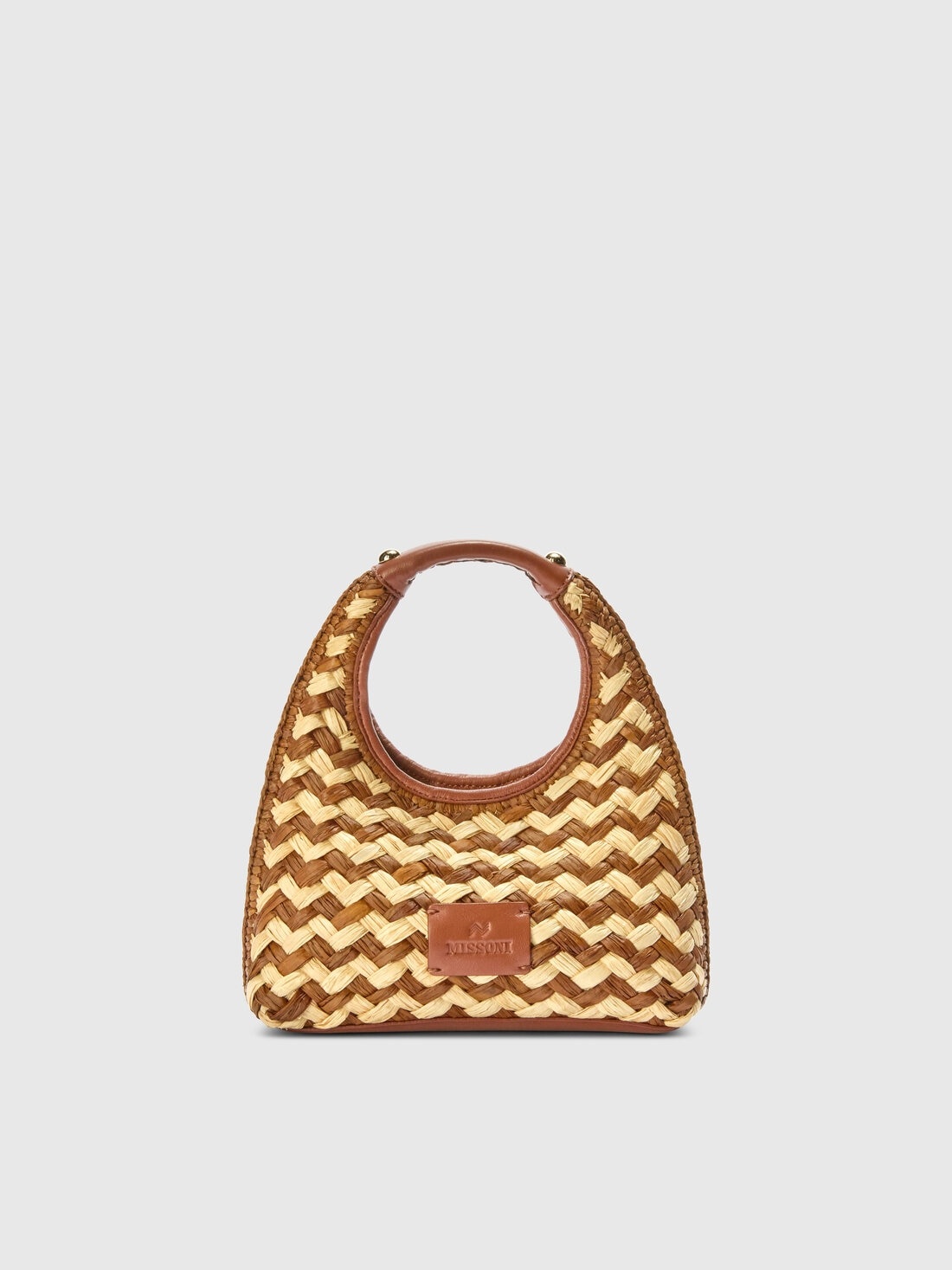 Raffia hobo bag - 1