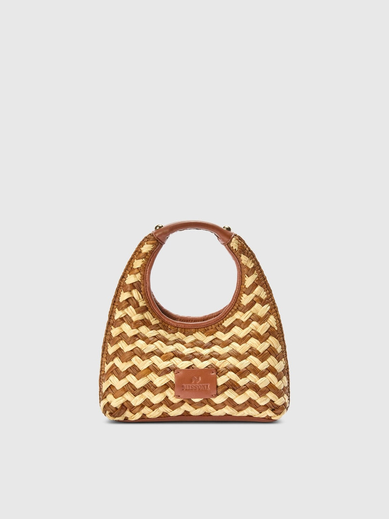Raffia hobo bag 1