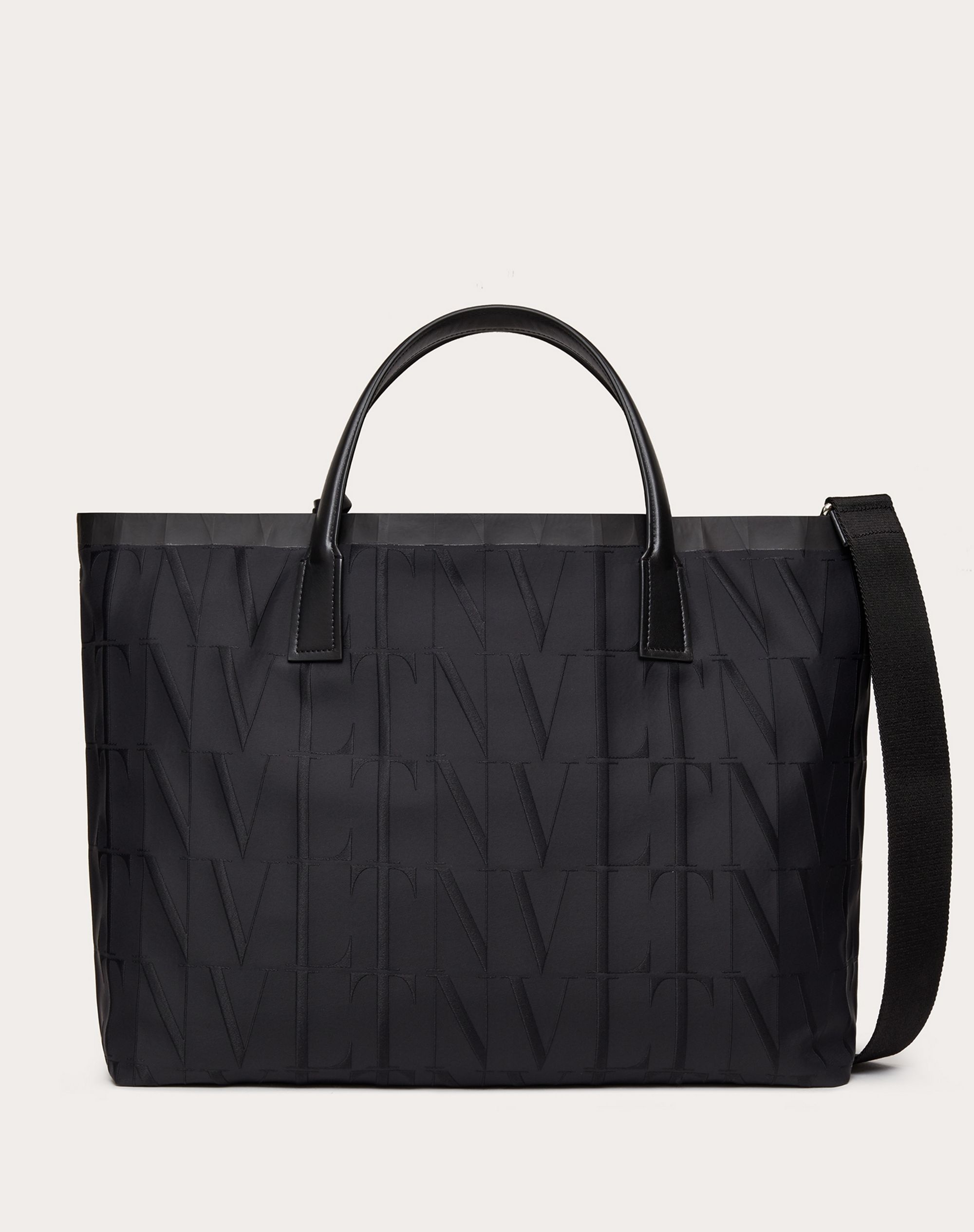 VLTN TIMES Nylon Jacquard Tote Bag - 3