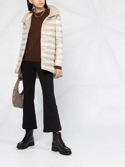 Herno mock neck padded coat outlook