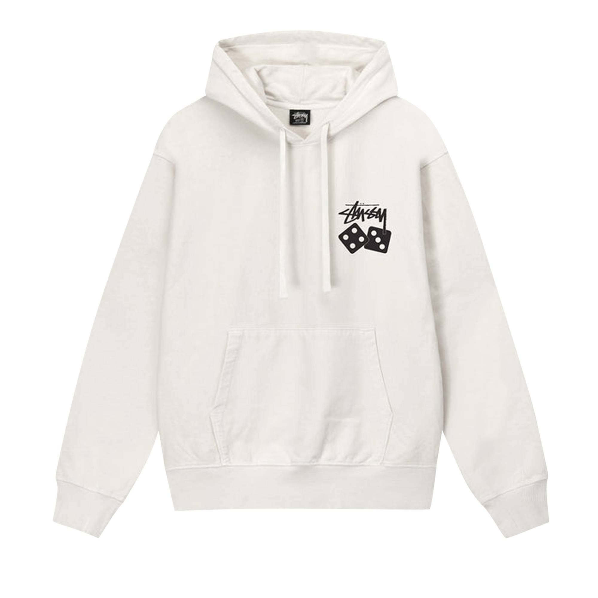 Stüssy Stussy Dice Pigment Dyed Hoodie 'Natural' | REVERSIBLE