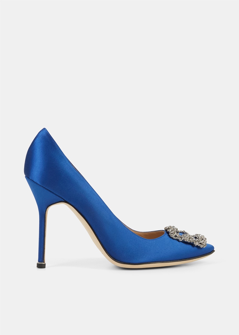 Blue Hangisi 105 Jewel Buckle Pumps - 1