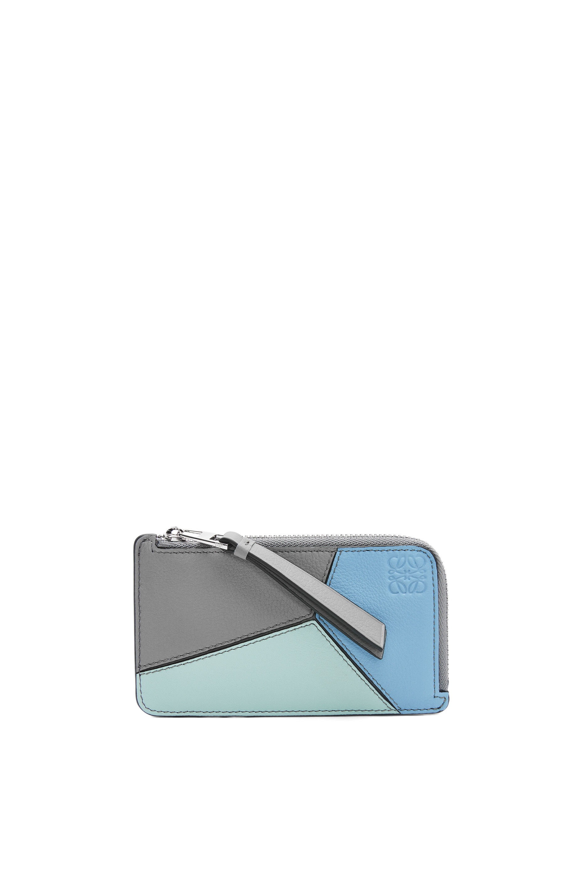Puzzle coin cardholder in classic calfskin - 1