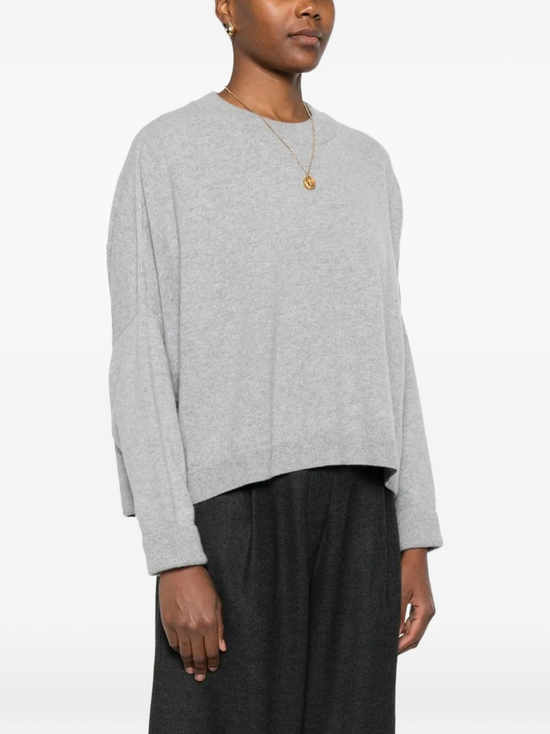 round-neck long-sleeve sweater 3