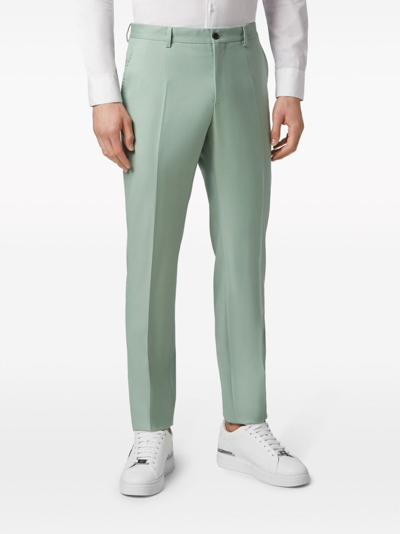 pressed-crease tailored trousers 3