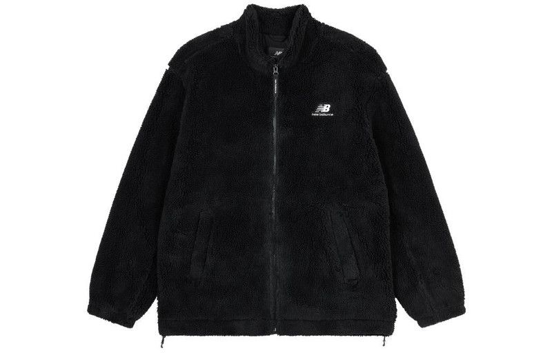 New Balance New Balance Logo Warm Winter Jacket 'Black' MDD4N011-BK outlook
