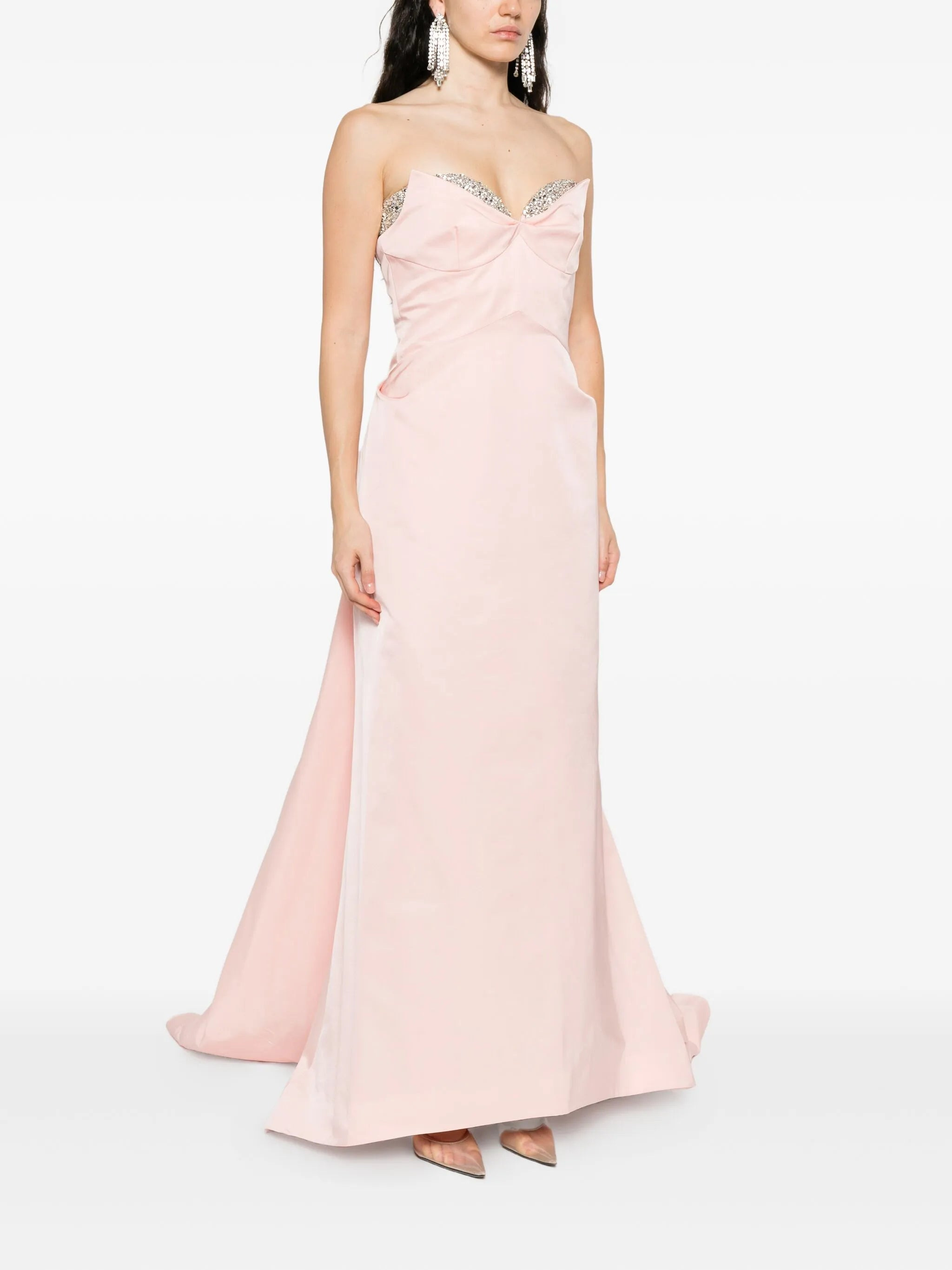 Alexander Mcqueen Embellished Layered Dress - 3