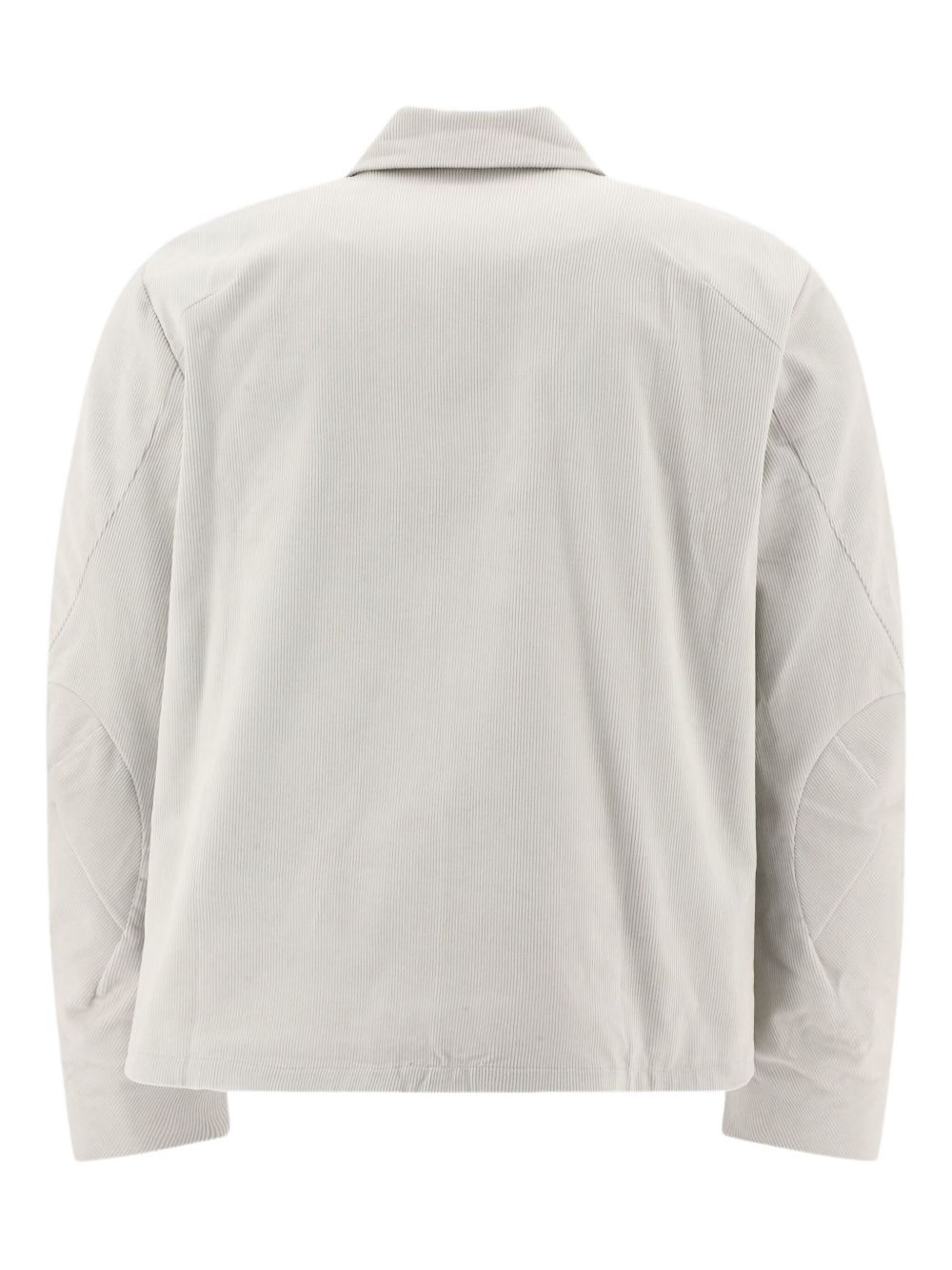 corduroy zip-front shirt jacket - 2