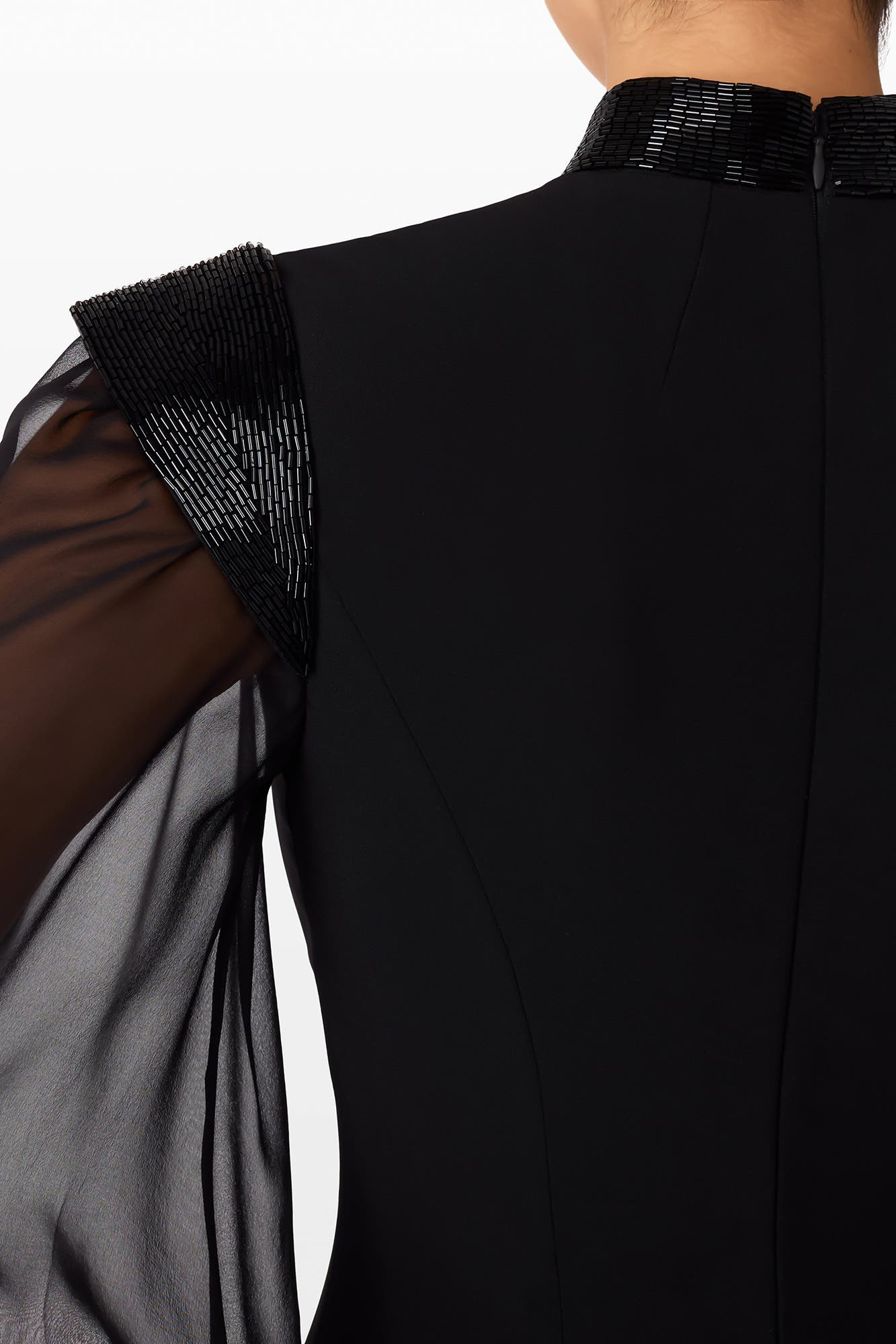 Jenny Packham Isabelle Maxi Dress in Liquorice at Nordstrom - 5