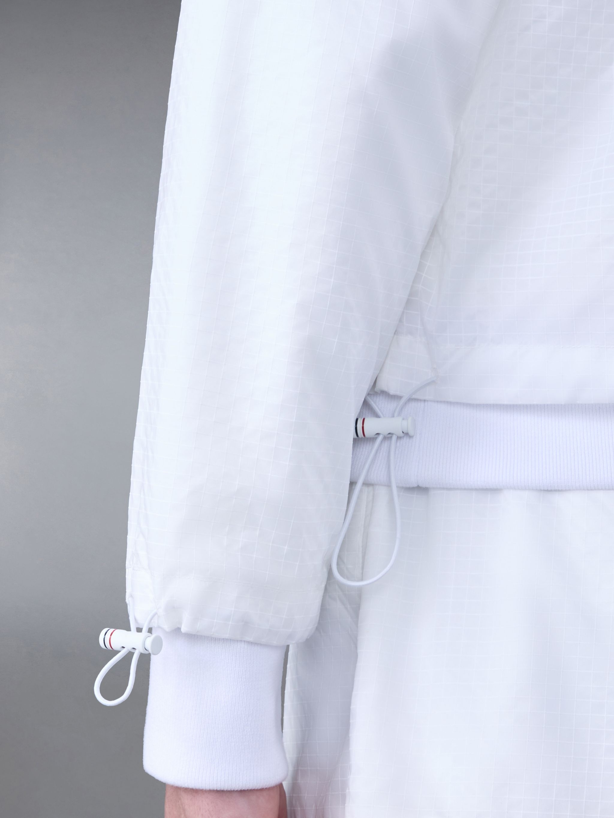 4-Bar stripe ripstop jacket - 4