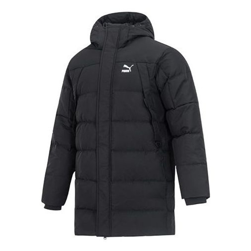PUMA Protective Hooded Down Coat 'Black' 535582-01 - 1