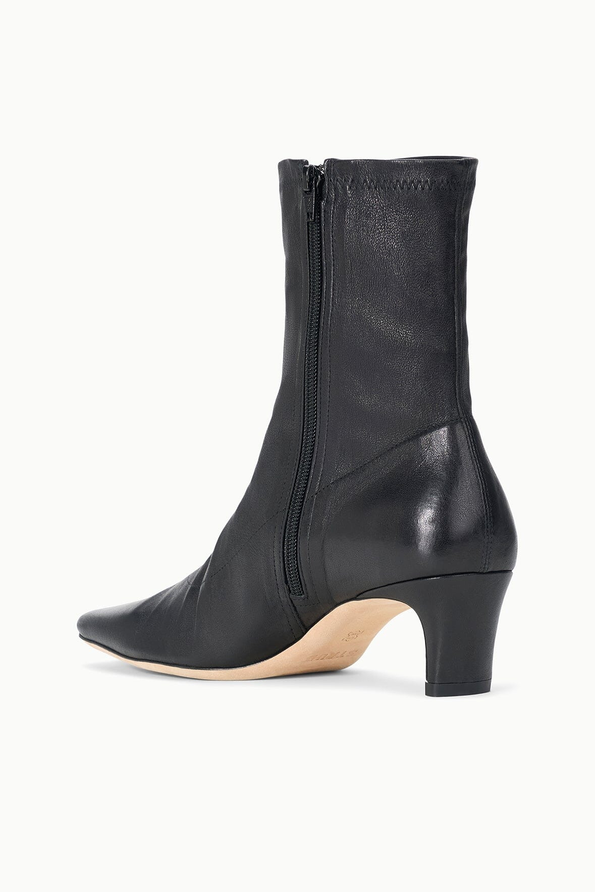STAUD WALLY SOCK ANKLE BOOT BLACK - 9