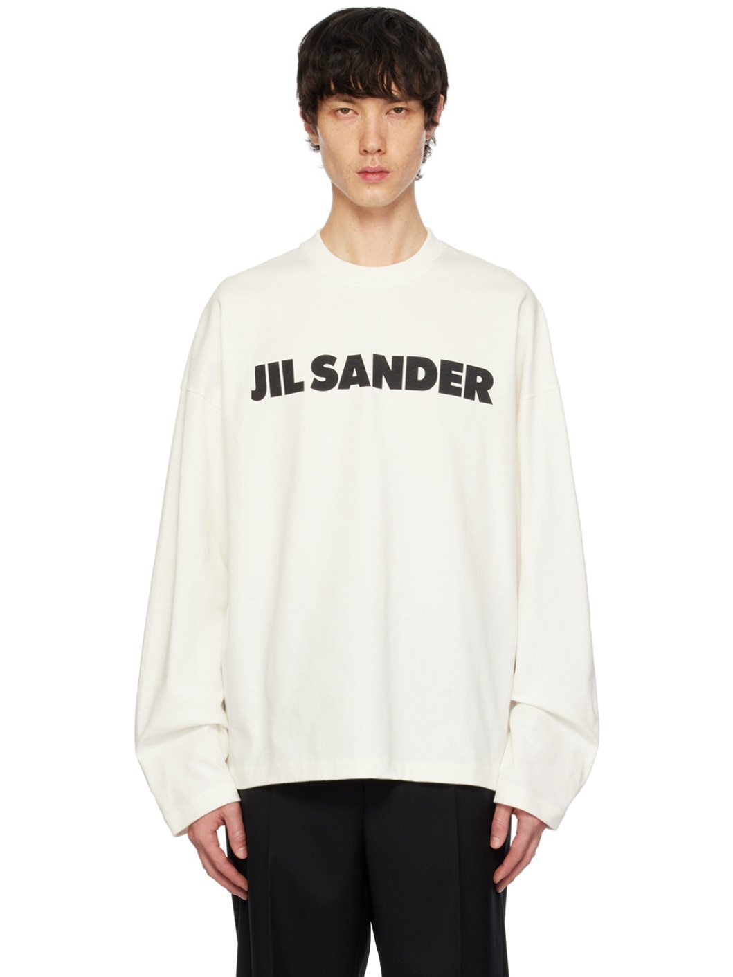 Off-White Printed Long Sleeve T-Shirt - 1