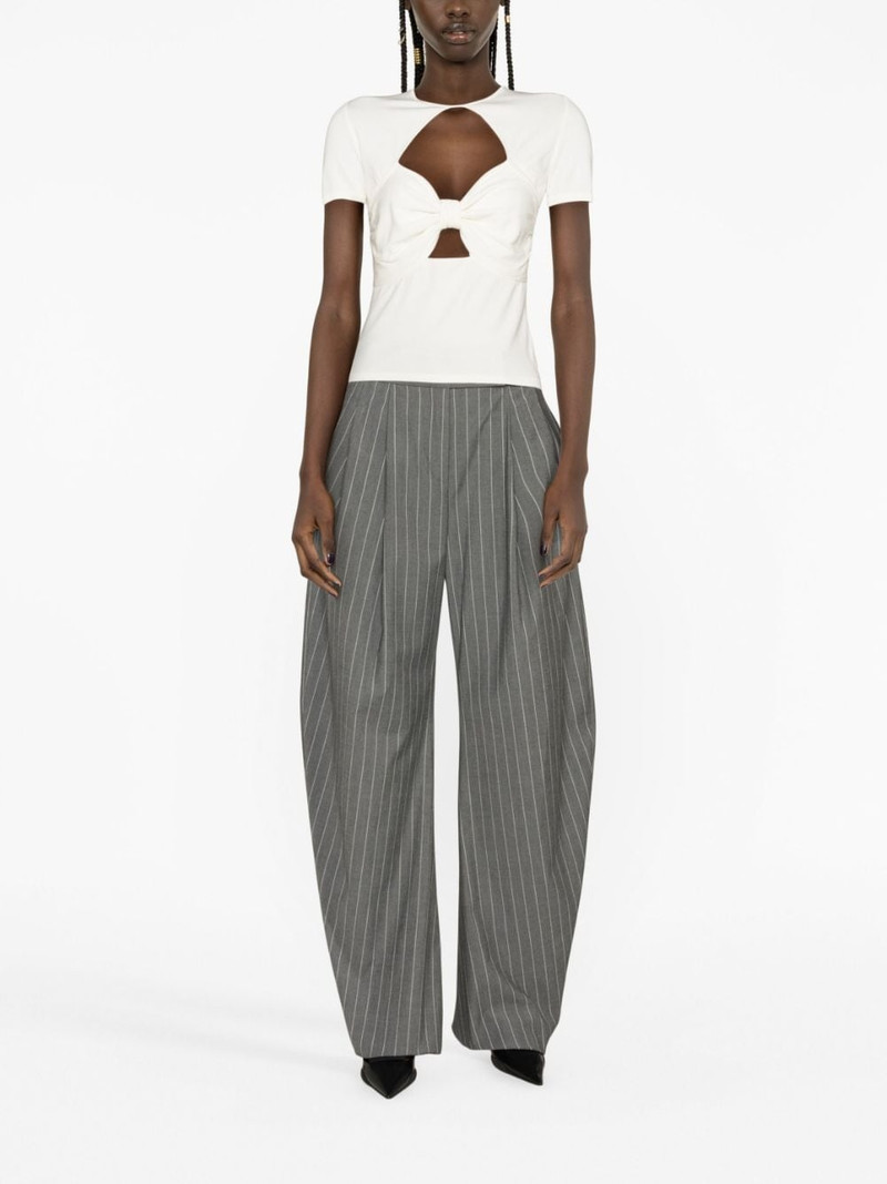 GIAMBATTISTA VALLI cut-out detailing short-sleeve top outlook