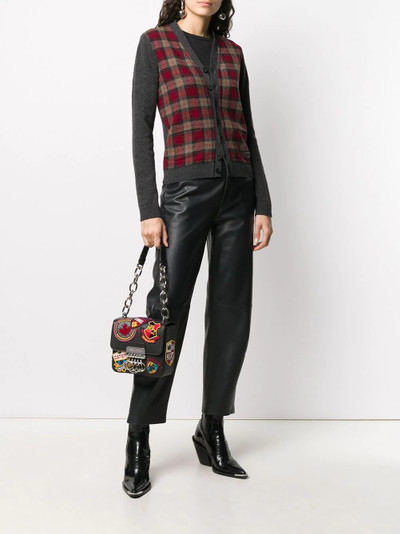 DSQUARED2 patchwork shoulder bag outlook