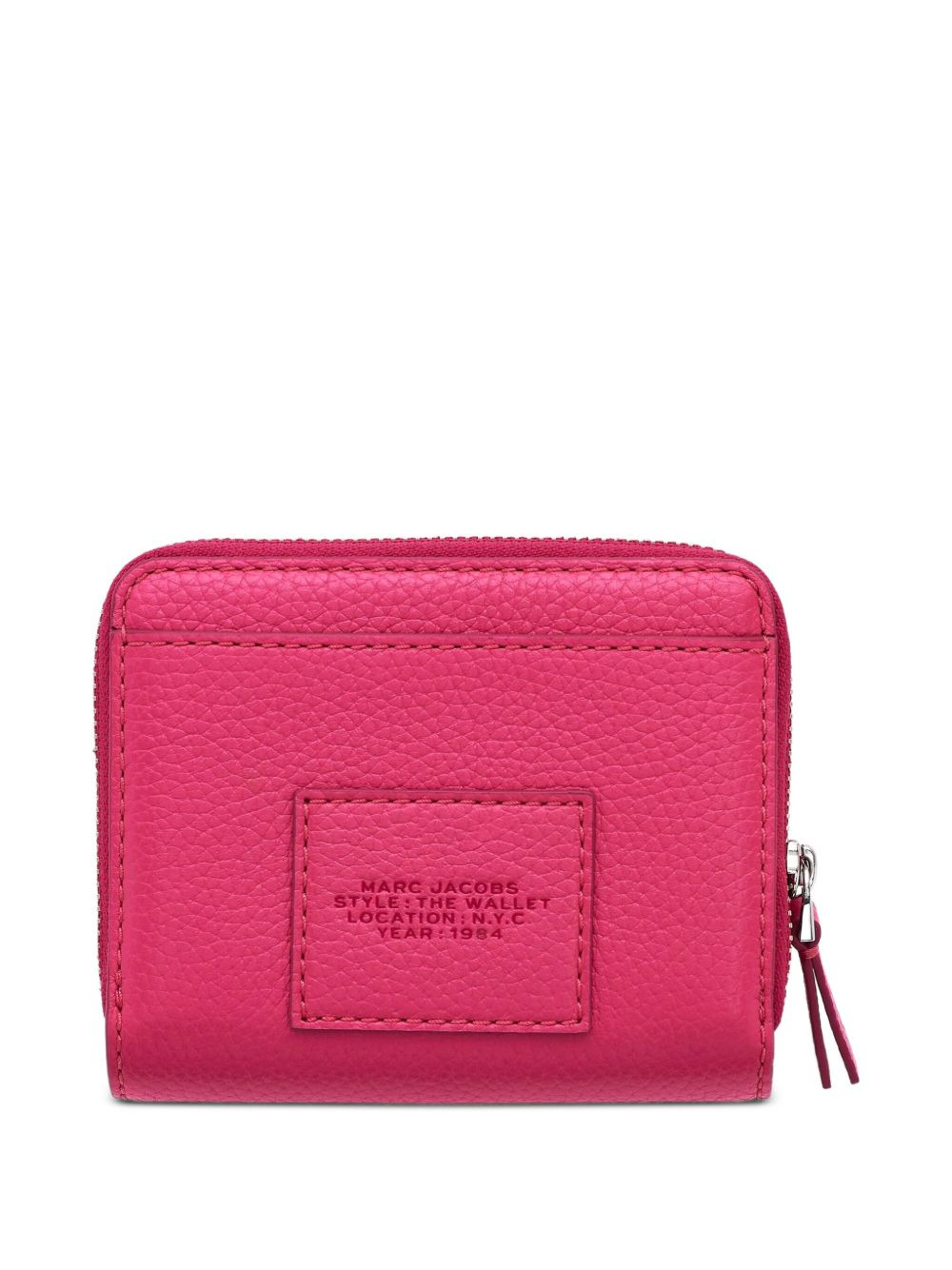 zip-around leather wallet - 2